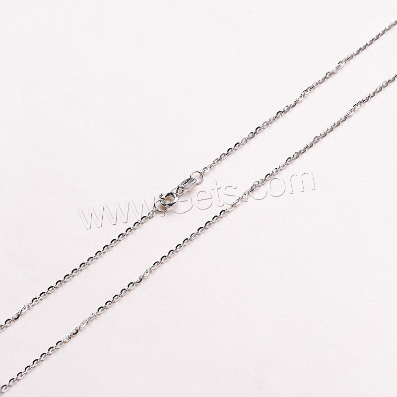 Brass Oval Chain, plated, different length for choice, more colors for choice, 1.3mm, Sold By Strand