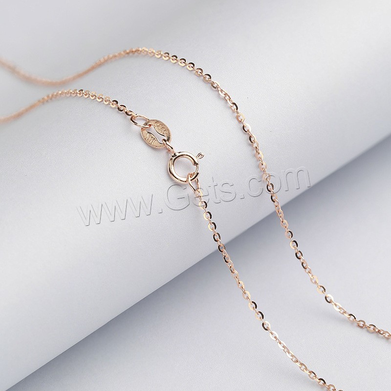 Brass Oval Chain, plated, different length for choice, more colors for choice, 1.3mm, Sold By Strand