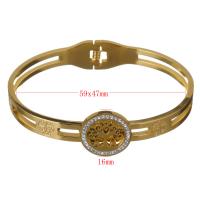 Bracelet en acier inoxydable, 16mm, Diamètre inté Environ Vendu par PC