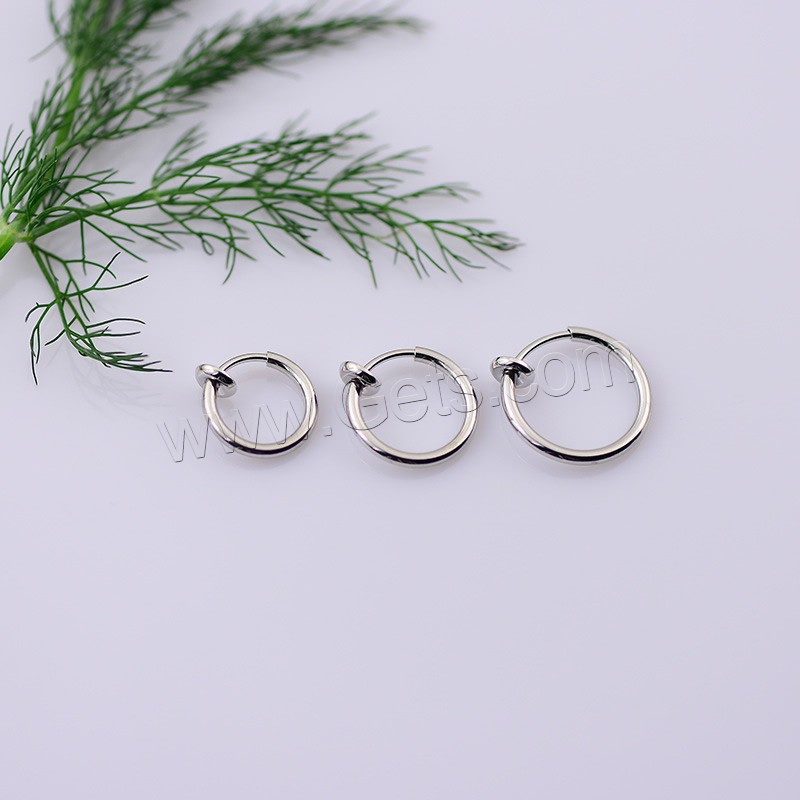 Brass Clip Earring, plated, different size for choice, more colors for choice, 10PCs/Bag, Sold By Bag