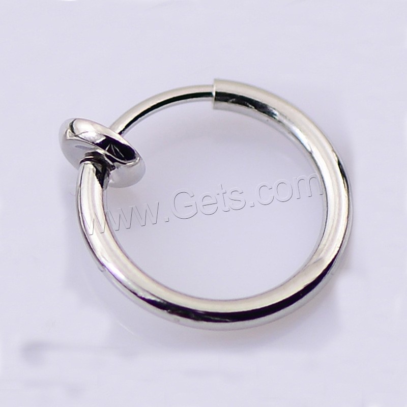 Brass Clip Earring, plated, different size for choice, more colors for choice, 10PCs/Bag, Sold By Bag