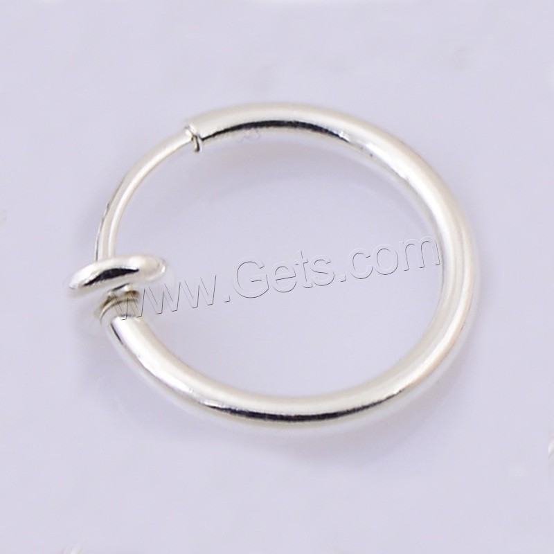 Brass Clip Earring, plated, different size for choice, more colors for choice, 10PCs/Bag, Sold By Bag