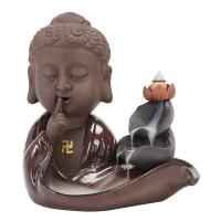 Incense Smoke Flow Backflow Holder Ceramic Incense Burner, Porcelain 