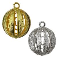 Brass Jewelry Pendants, hollow Approx 1.5mm 