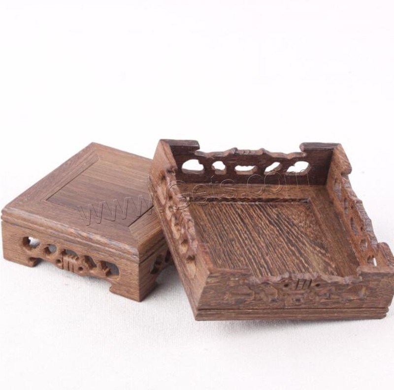 Wood Incense Burner Base, portable & durable & different size for choice, Sold By PC