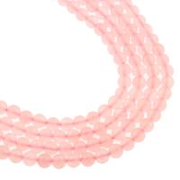 Natural Rose Quartz Beads, Round Approx 15 Inch 