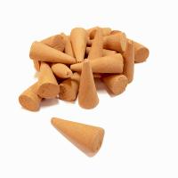 Natural Fragrant Incense Stick Backflow Incense Cones , Sandalwood 