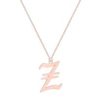 Zinc Alloy Necklace, Stainless Steel, with 50mm extender chain, plated, Unisex 15*10mm Approx 17.7 Inch 