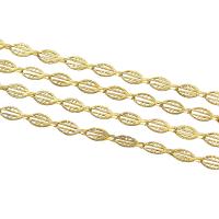 Brass Bar Chain, original color, nickel, lead & cadmium free 