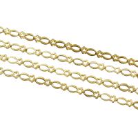 Brass Bar Chain, original color, nickel, lead & cadmium free 