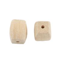 Holz Ohranhänger Zubehör, 12x13x5mm, Bohrung:ca. 1mm, verkauft von PC