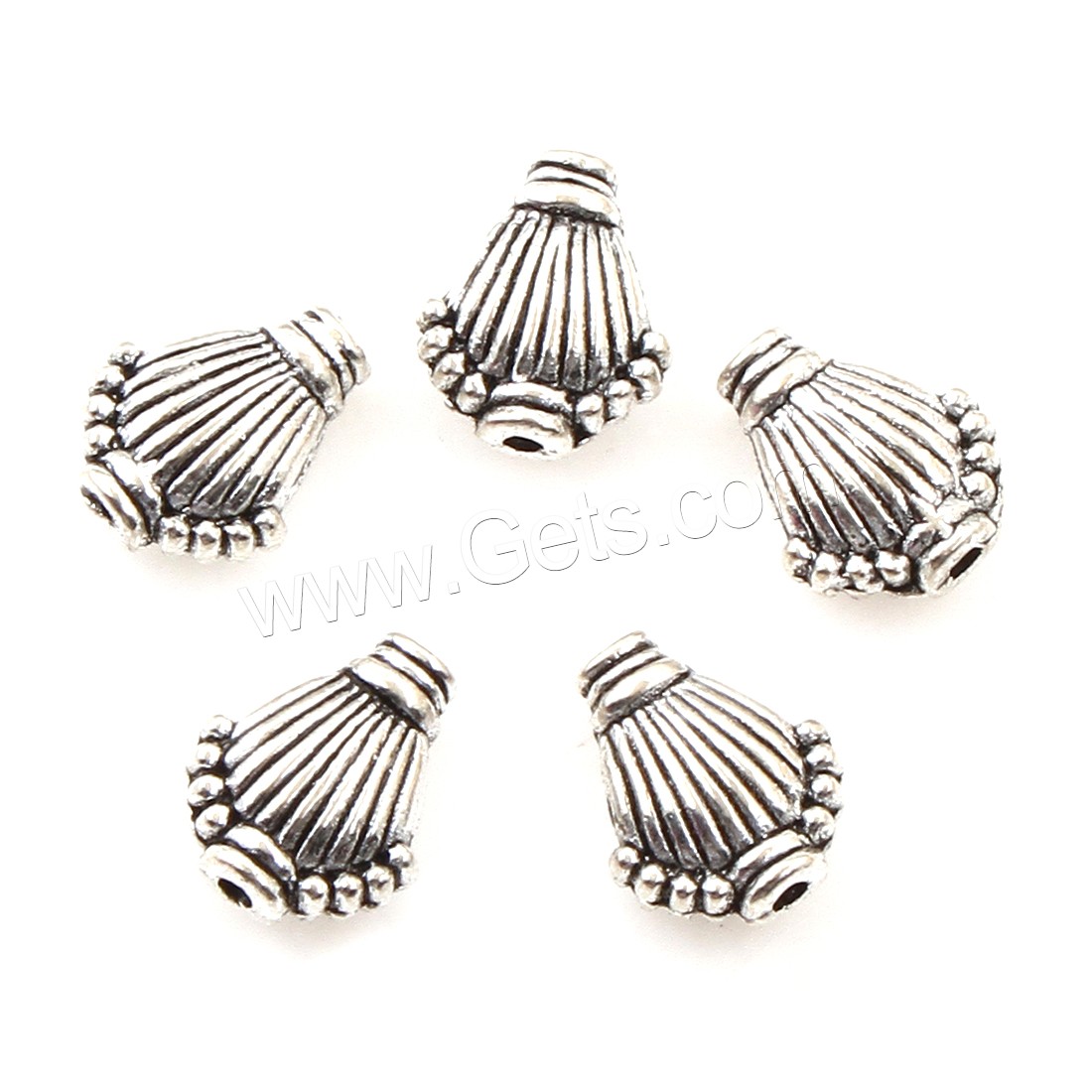 Zinc Alloy Jewelry Beads, Shell, plated, more colors for choice, nickel, lead & cadmium free, 9x11x5mm, Approx 500PCs/Bag, Sold By Bag