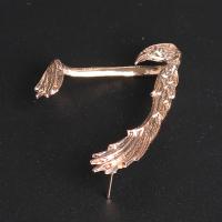 Zinc Alloy Clip Earring, eagle, plated, vintage & Unisex 