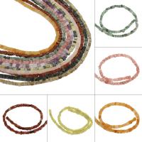 Edelstein Perle, Würfel, verschiedenen Materialien für die Wahl, 5*5mm, Länge:ca. 11.8 ZollInch, ca. 58PCs/Strang, verkauft von Strang