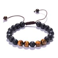 Lava Bracelet & Unisex & adjustable, 8mm .4 Inch 