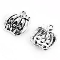 Zinc Alloy Jewelry Pendants, Pumpkin, antique silver color plated Approx 2mm 