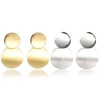 Zinc Alloy Drop Earring, plated & for woman 