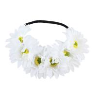 Nuptiale bande de cheveux, Fibre de polyester, fleur, pour femme, plus de couleurs à choisir, 110mm,500mm, Vendu par PC