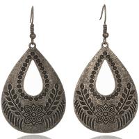 Zinc Alloy Drop Earring, plated, vintage & folk style & for woman 