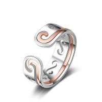 metal Anillo de dedo Cuff, chapado en color de plata, diverso tamaño para la opción & para la pareja, más colores para la opción, Vendido por UD