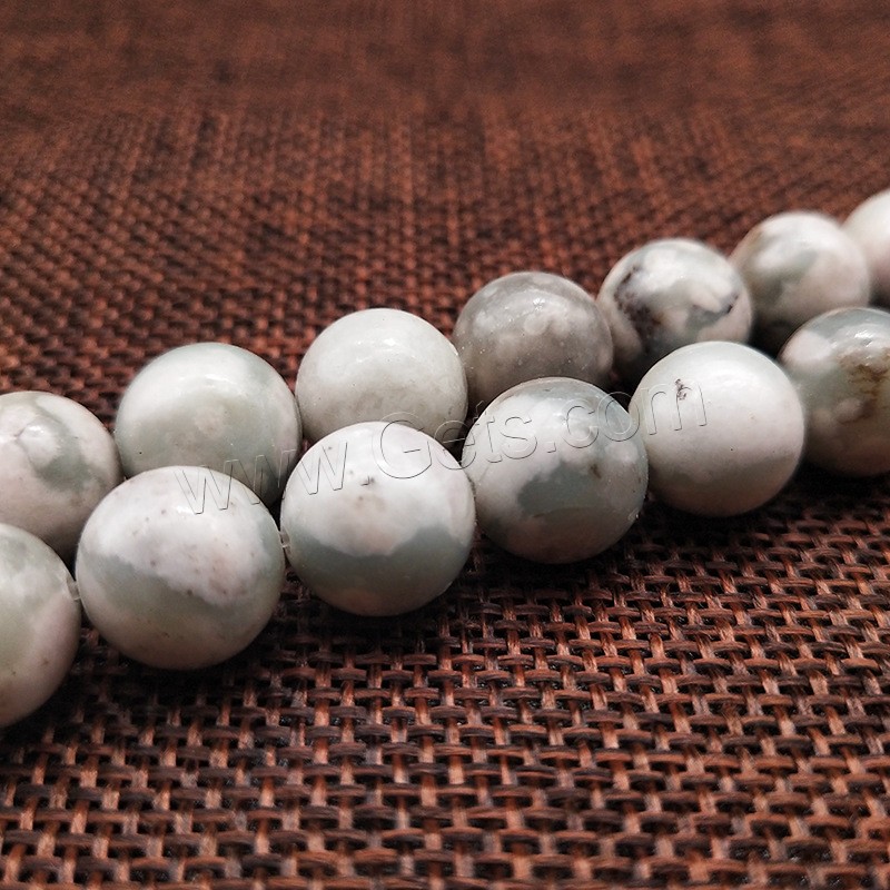 Lucky Stone Beads, Round, polished, different size for choice, Hole:Approx 1mm, Sold By Strand