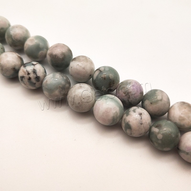 Lucky Stone Beads, Round, polished, different size for choice, Hole:Approx 1mm, Sold By Strand