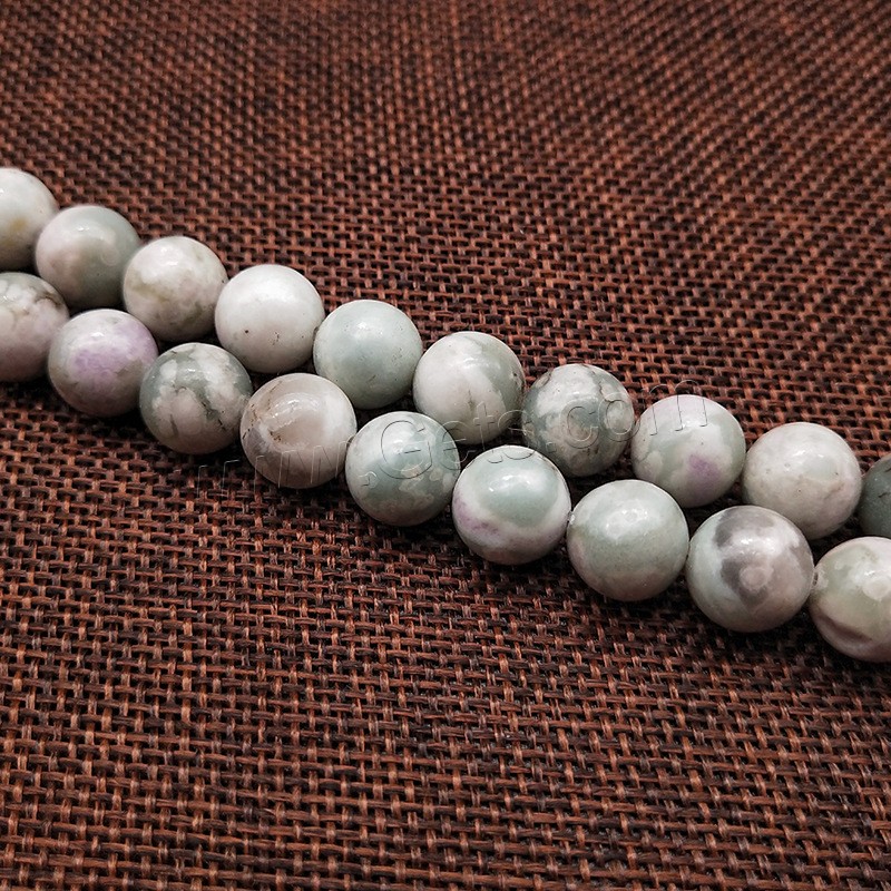 Lucky Stone Beads, Round, polished, different size for choice, Hole:Approx 1mm, Sold By Strand