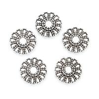 Zinc Alloy Bead Caps, Flower, plated 11*2mm 