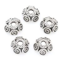 Zinc Alloy Bead Caps, Flower, plated 11*5mm 