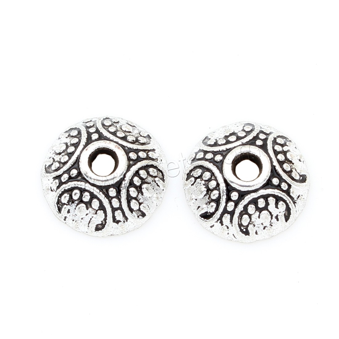 Zinc Alloy Bead Caps, antique silver color plated, nickel, lead & cadmium free, 10*4mm, 1000PCs/Bag, Sold By Bag