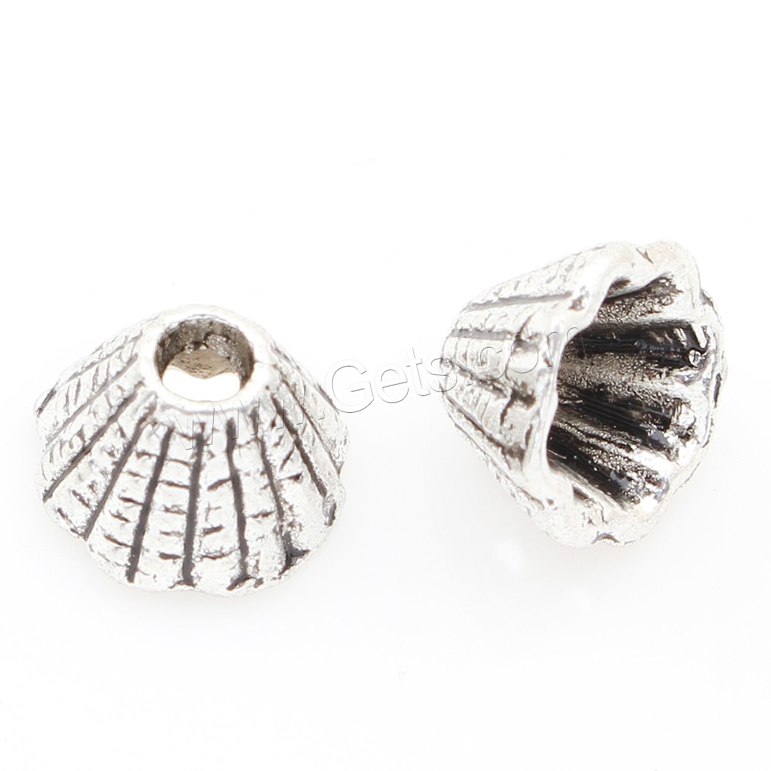 Zinc Alloy Bead Caps, Flower, plated, more colors for choice, 8*6mm, Approx 1000PCs/Bag, Sold By Bag