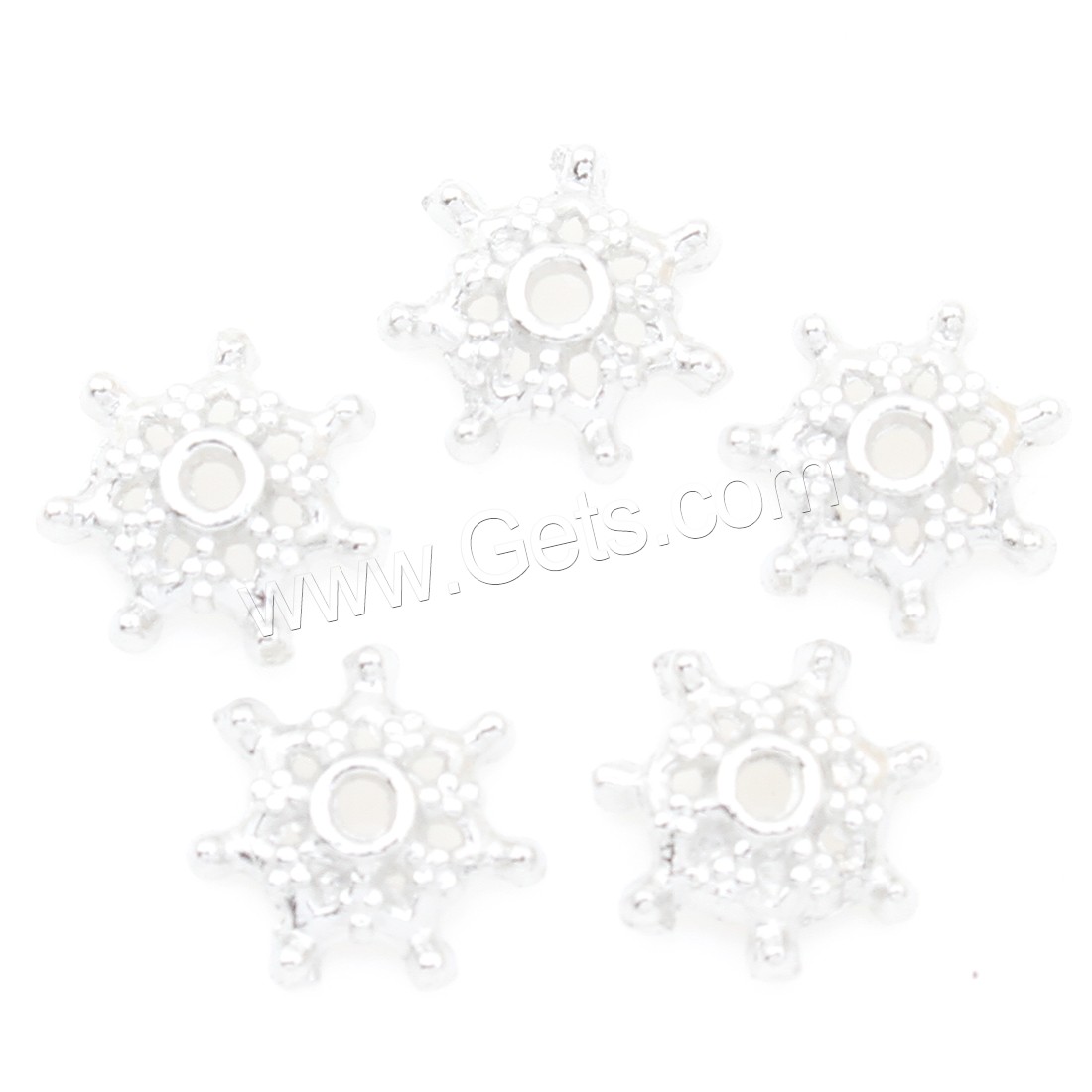 Zinc Alloy Bead Caps, Flower, plated, more colors for choice, 10*3mm, Approx 1500PCs/Bag, Sold By Bag