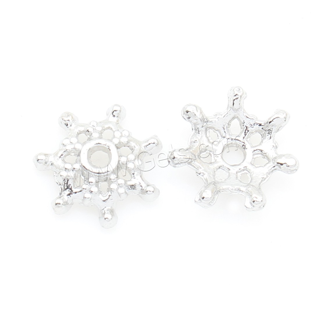 Zinc Alloy Bead Caps, Flower, plated, more colors for choice, 10*3mm, Approx 1500PCs/Bag, Sold By Bag