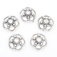 Zinc Alloy Bead Caps, Flower, plated 19*8mm 