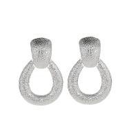 Zinc Alloy Drop Earring, Teardrop, plated, for woman 