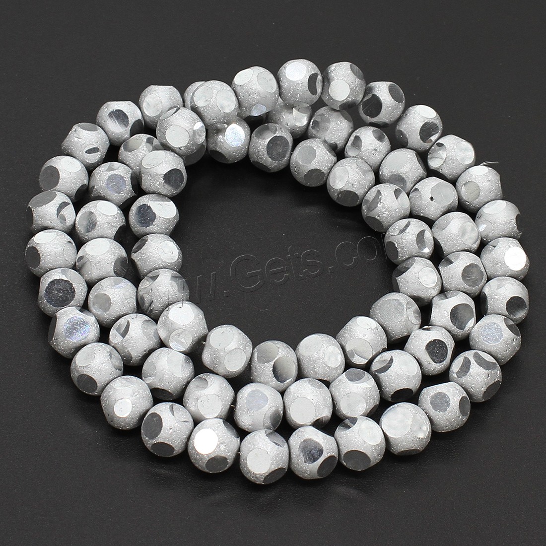 Fashion Crystal Beads, colorful plated, different size for choice & frosted, more colors for choice, Hole:Approx 1mm, Length:Approx 22.04-23.62 Inch, 72PCs/Strand, Sold By Strand