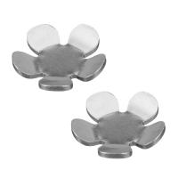 Stainless Steel Bead Cap, acier inoxydable, fleur, couleur originale Vendu par PC