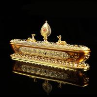 Copper Alloy Incense Burner, plated, portable & durable 260*50*120mmuff0c325*60*125mm 