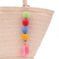 Fabric Key Chain, Cashmere, with Caddice, Tassel, multifunctional 250*60mm 