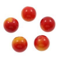 Acrylic Jewelry Beads, Round, red Approx 2mm, Approx 