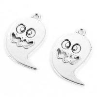 Zinc Alloy Pendant, Ghost, antique silver color plated Approx 2.5mm  