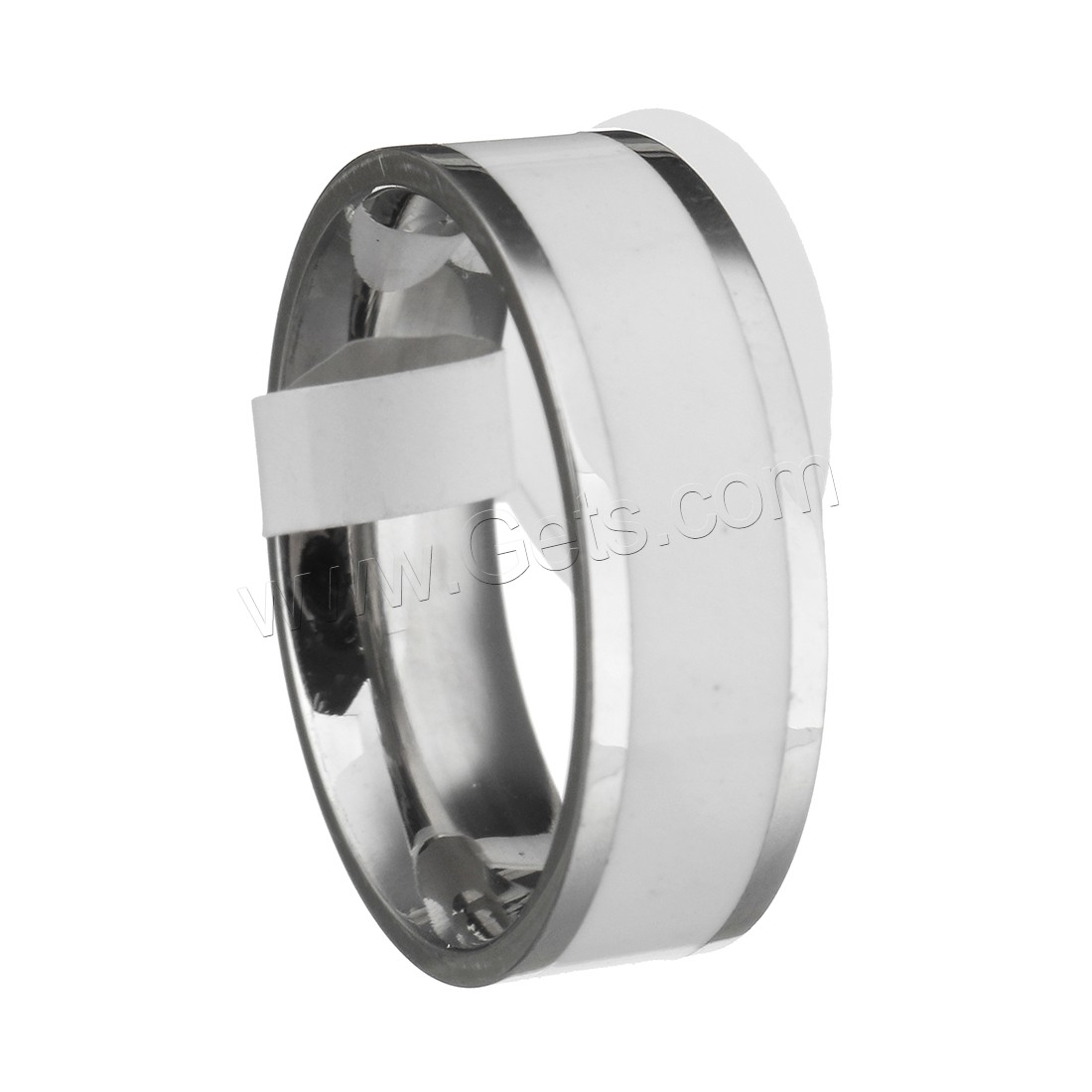 Edelstahl Fingerring, unisex & verschiedene Größen vorhanden, keine, 6mm, verkauft von PC