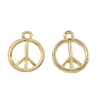 Zinc Alloy Jewelry Pendants, gold color plated Approx 2mm 