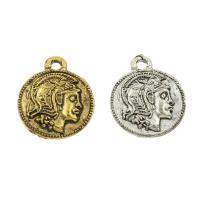 Zinc Alloy Jewelry Pendants, plated Approx 2mm 