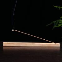 Buy Incense Holder and Burner in Bulk , Phyllostachys Pubescens, Rectangle, for home and office & portable & durable, yellow 