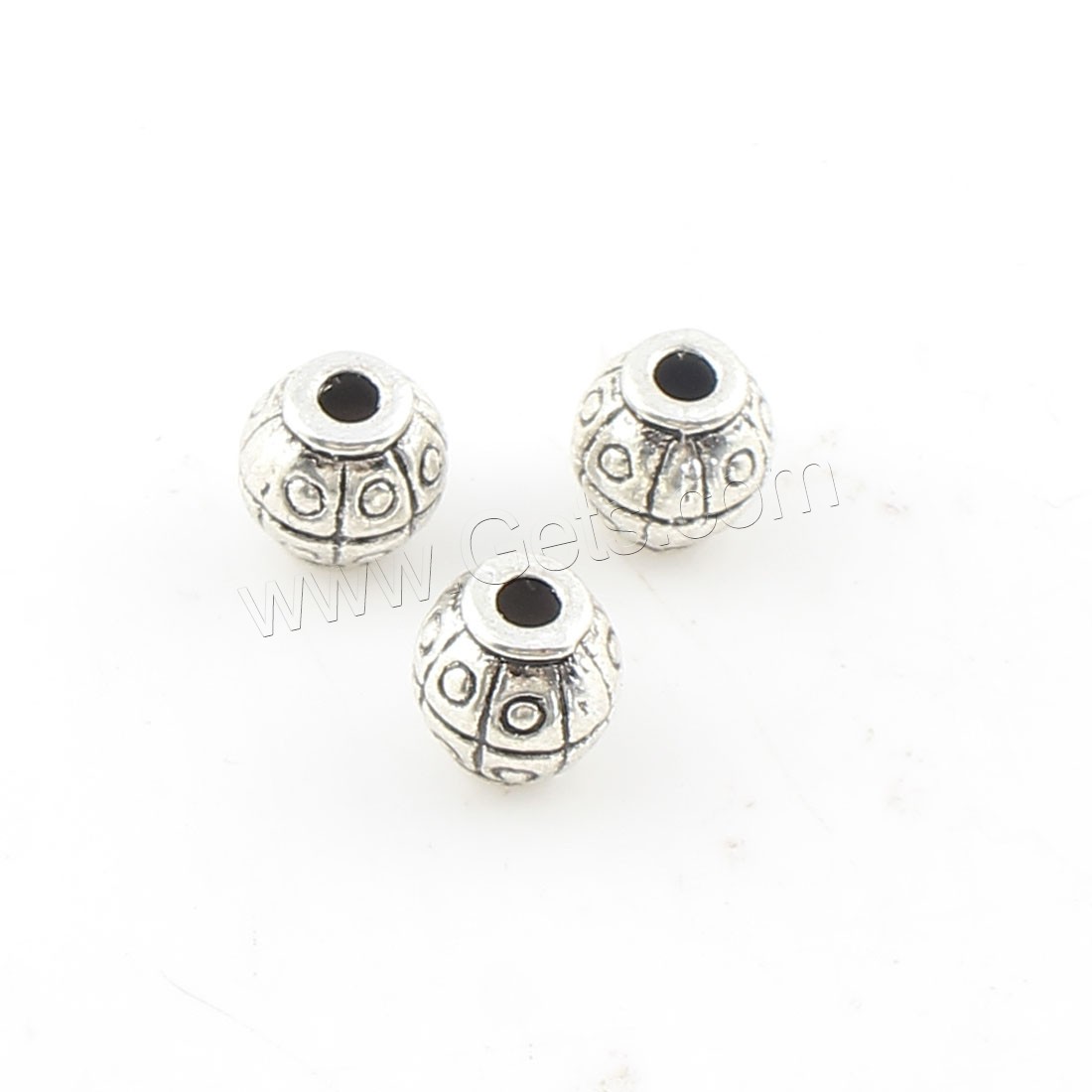 Zinc Alloy Jewelry Beads, plated, more colors for choice, 7x7mm, Hole:Approx 2mm, Approx 499PCs/Bag, Sold By Bag