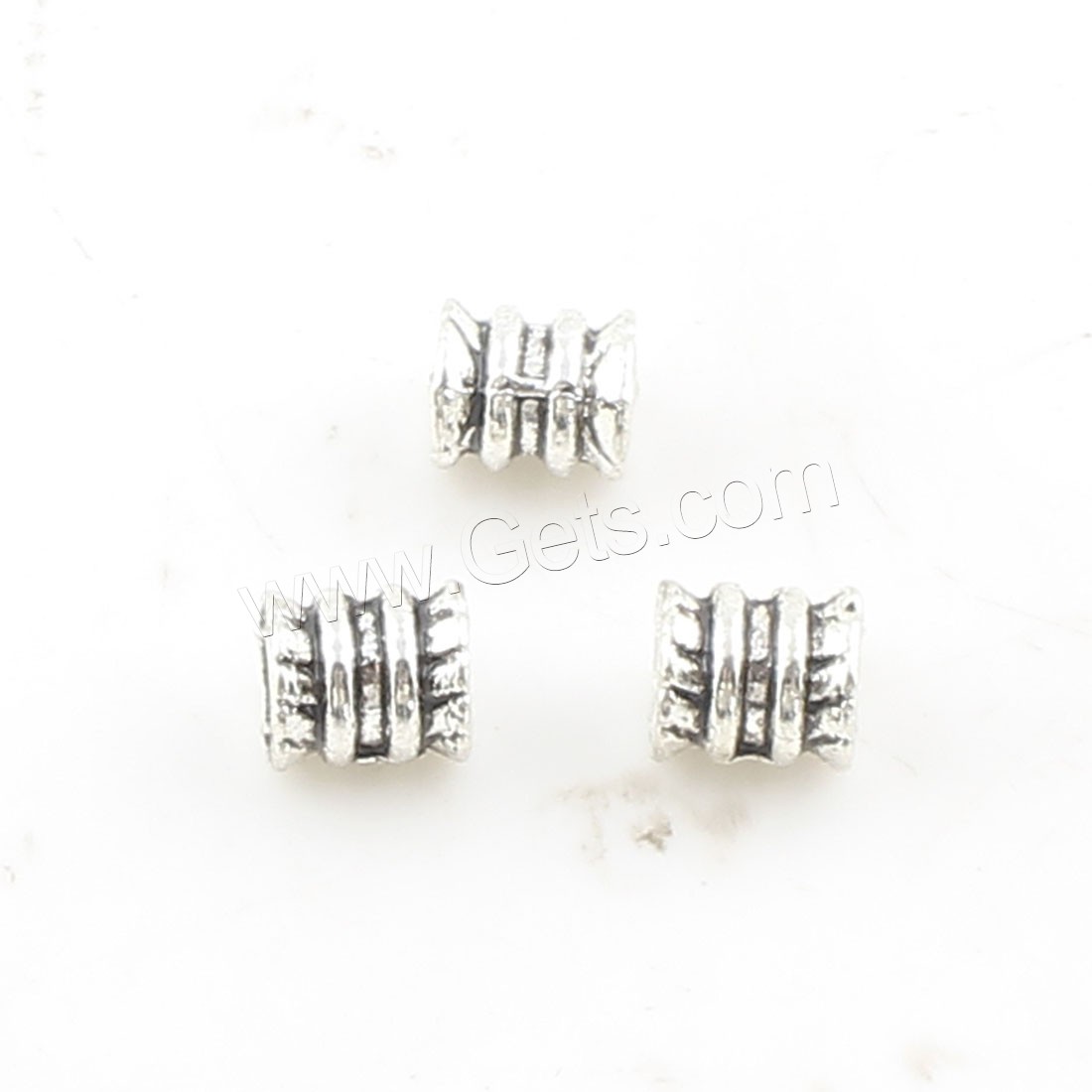 Zinc Alloy Jewelry Beads, plated, more colors for choice, 6x5mm, Hole:Approx 2mm, Approx 999PCs/Bag, Sold By Bag