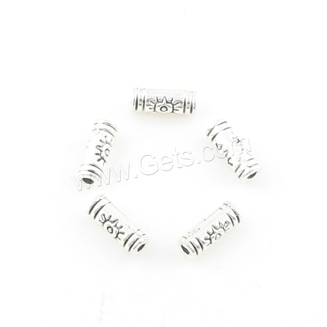 Zinc Alloy Jewelry Beads, plated, more colors for choice, 9x4mm, Hole:Approx 1mm, Approx 999PCs/Bag, Sold By Bag