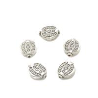 Zinc Alloy Flat Beads, plated Approx 1mm, Approx 