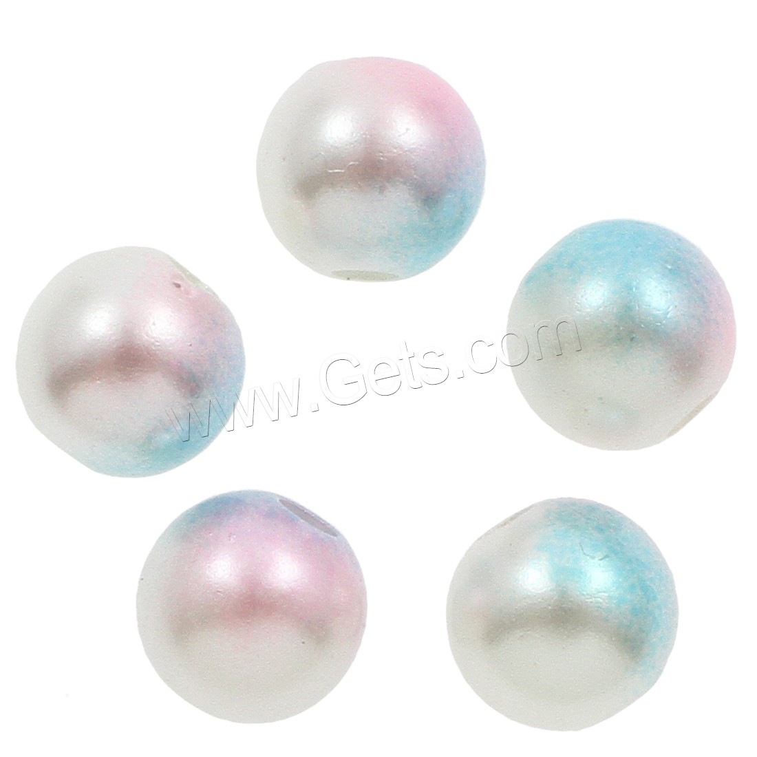 Acrylic Jewelry Beads, Round, different size for choice, Hole:Approx 2mm, Sold By Bag